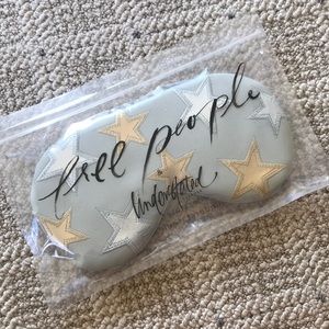 NWOT Free People Leather Eye Mask 👁